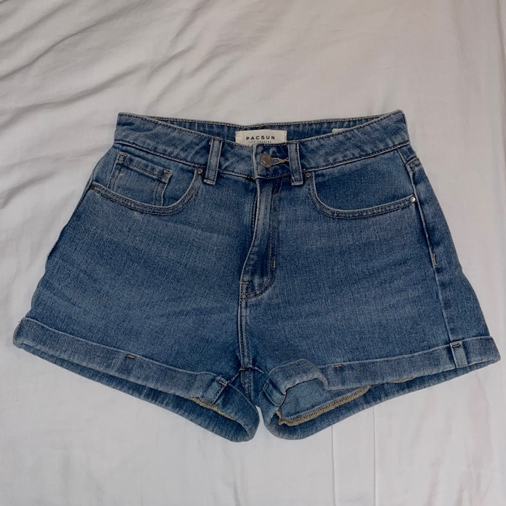Denim shorts
